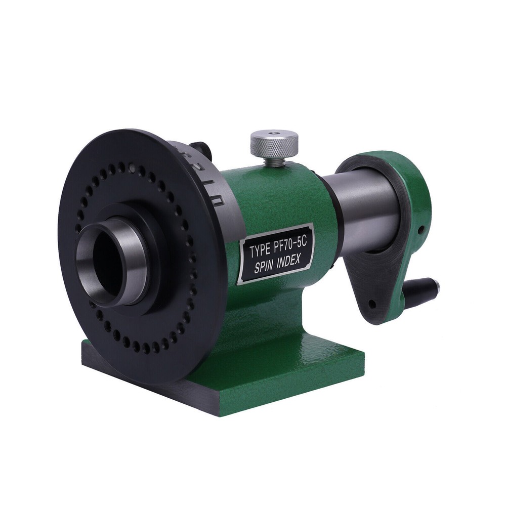 US 5C COLLET SPIN INDEX FIXTURE MILLING Machine Tool