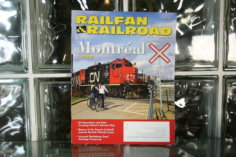Railfan & Railroad Magazine May 2016