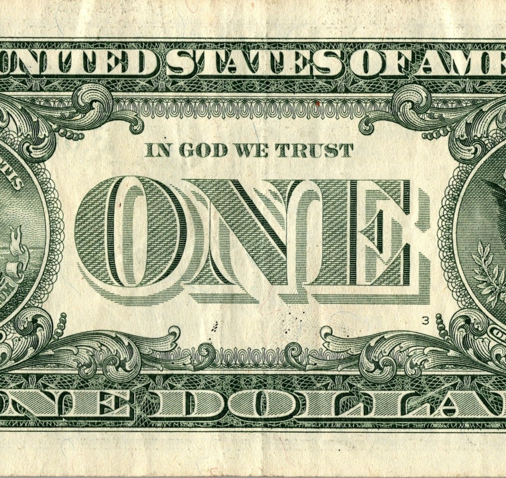 2021 B Star Note One Dollar Bill Regular Run Pack Note
