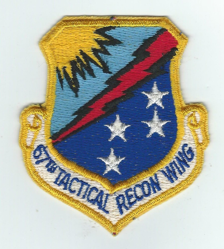 70's-80's 67th TACTICAL RECON WING patch