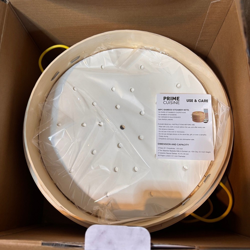 Prime Bamboo Steamer Set