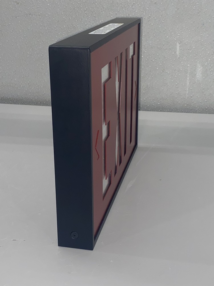 Isolite Self-Luminous Exit Sign, 1 Face(s), Tritium, Universal Mount