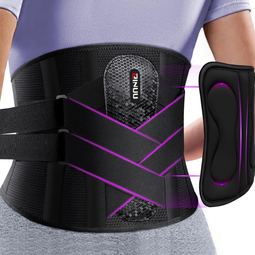 Back Brace for Lower Back Pain Relief with Bionic Support System, 8X Powerful...