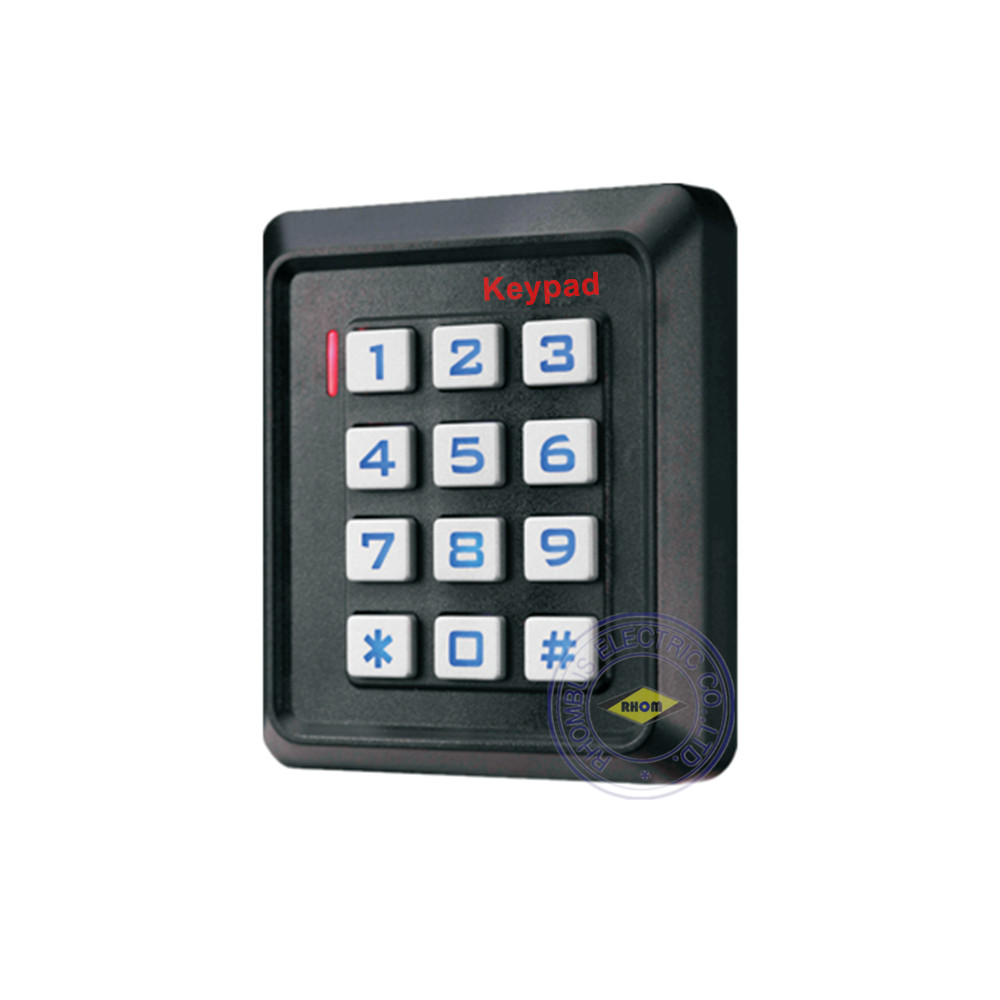 2K User EM4100 125Khz card reader Ext Keypad Standalone Access Controller