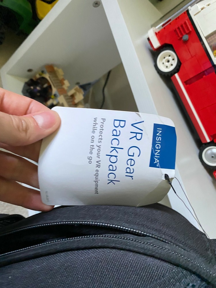 Insignia VR Gear Backpack Model NS-VRUBP7