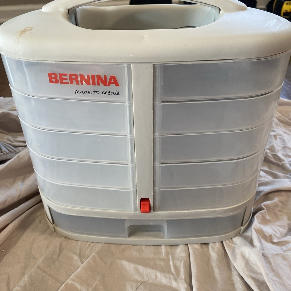 Plastic sewing thread notions storage organizer PIONEER Bernina