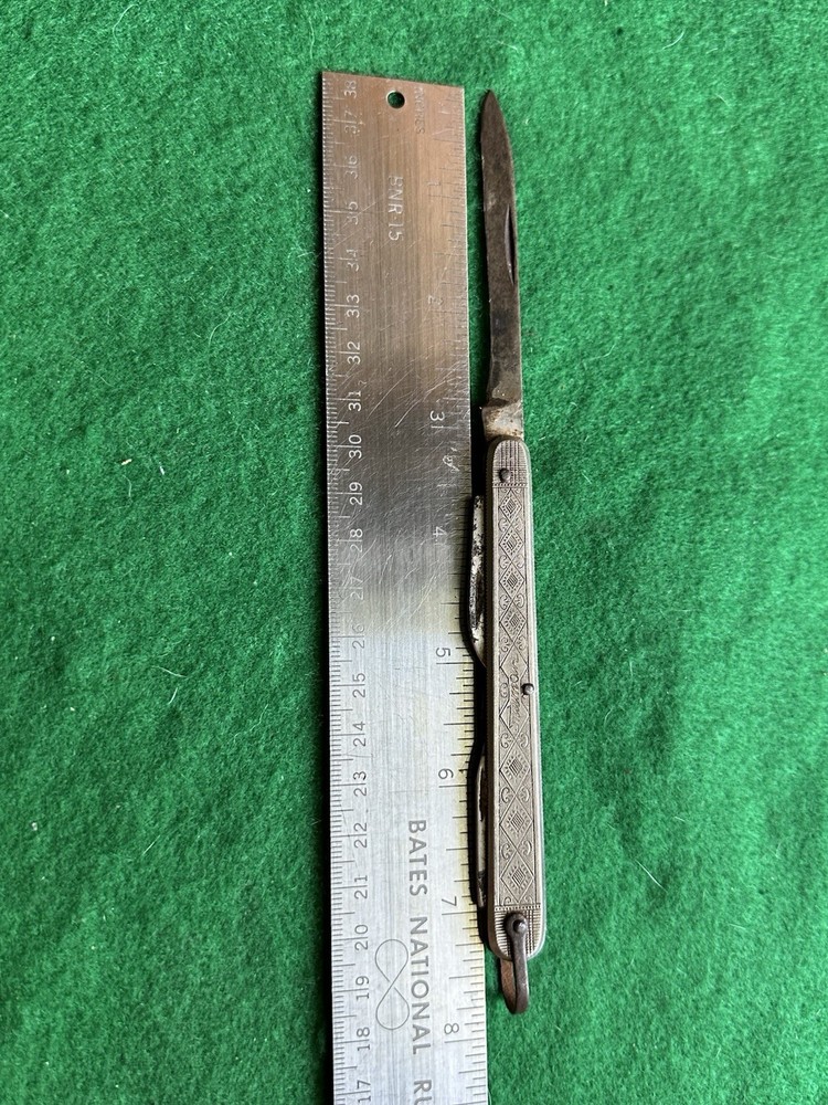 Soviet Cold War Titanium Folding Utility Knife - URSS