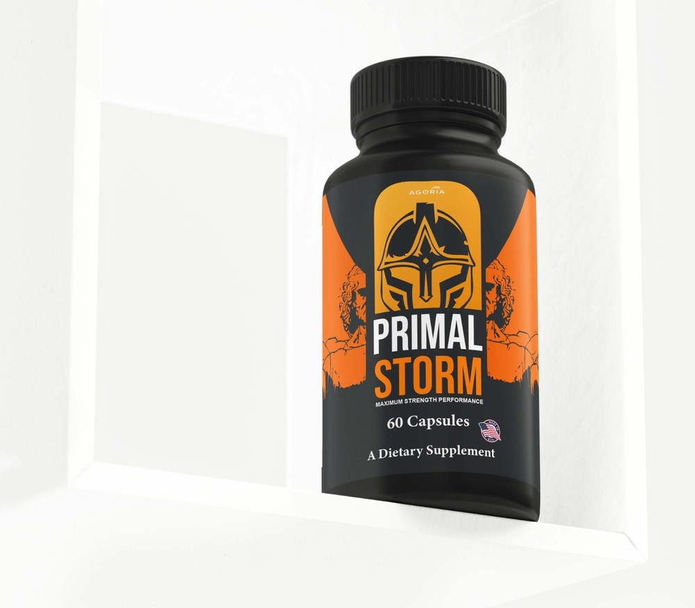 (6 Pack) Primal Storm Performance Support, PrimalStorm Capsules