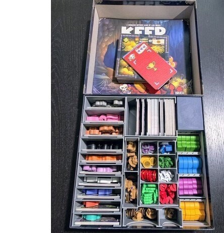 Keep The Heroes Out + Expansions | Board Game Insert | Organizer