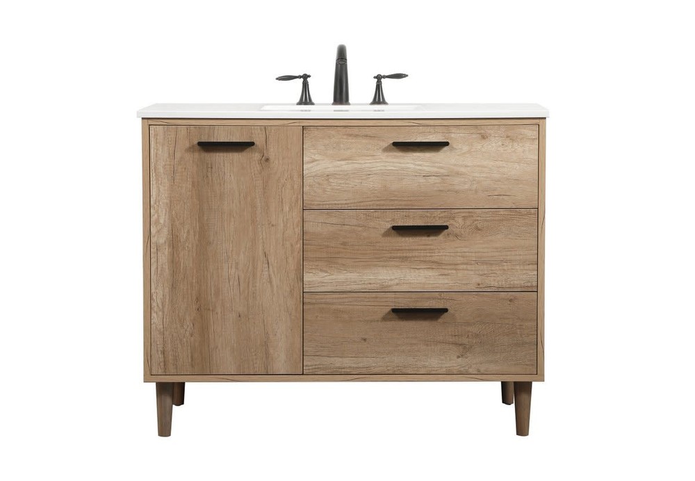 Elegant Lighting VF47042 Baldwin 42" - Wood