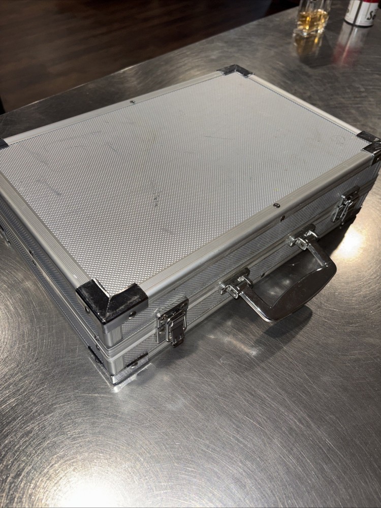 Metal Breifcase Box   13.5” X 9”