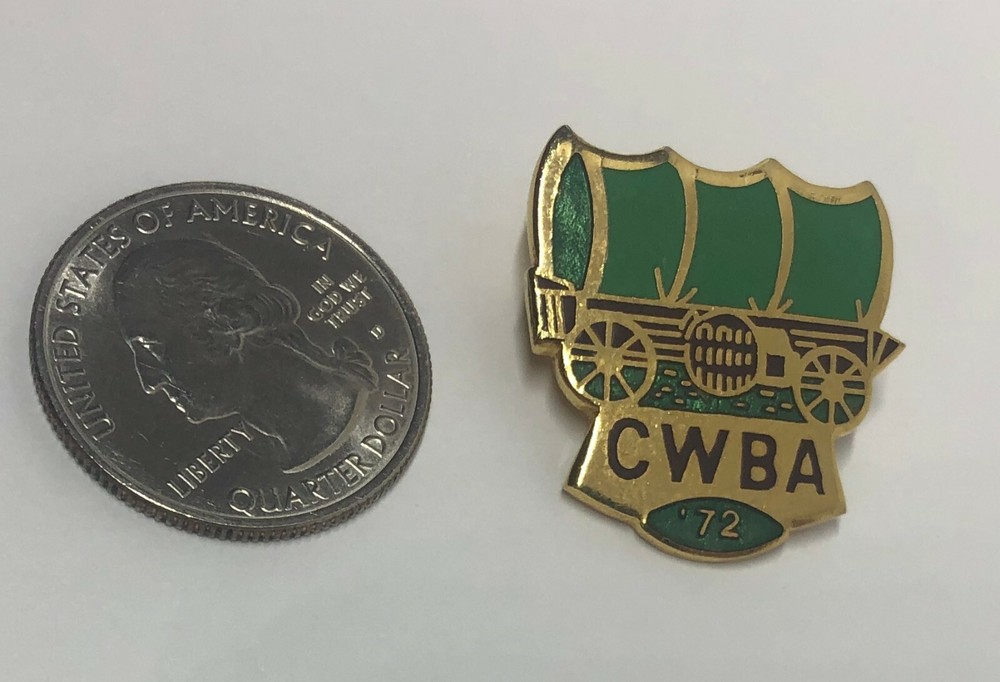 1972 CWBA Bowling Covered Wagon Pin