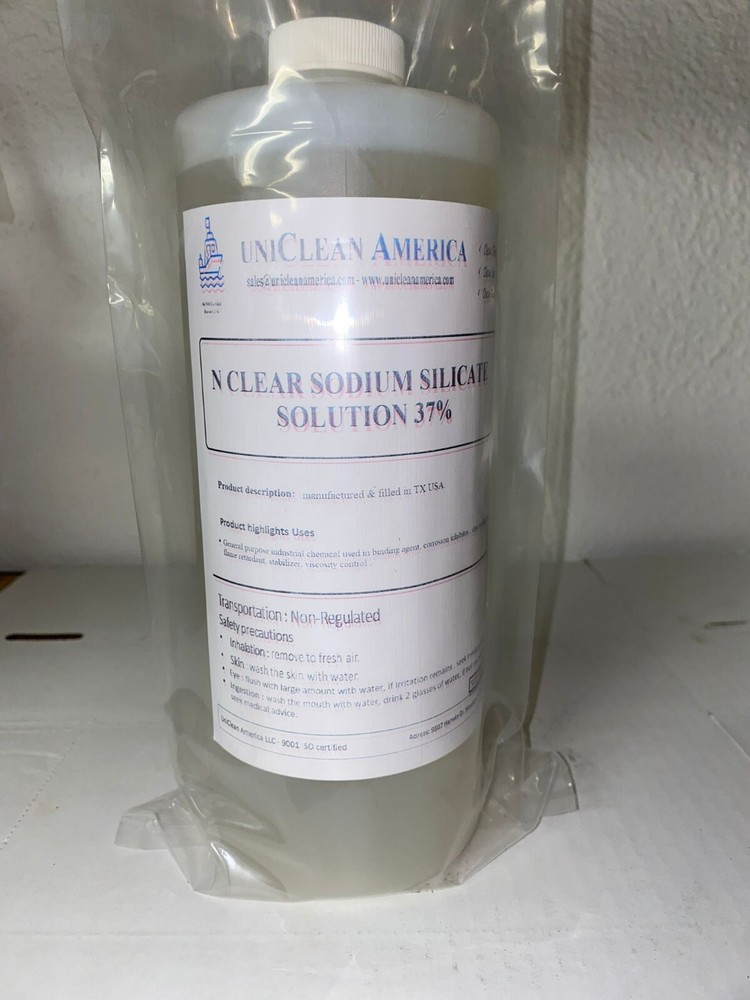 N Clear Sodium silicate 37% - Water Glass