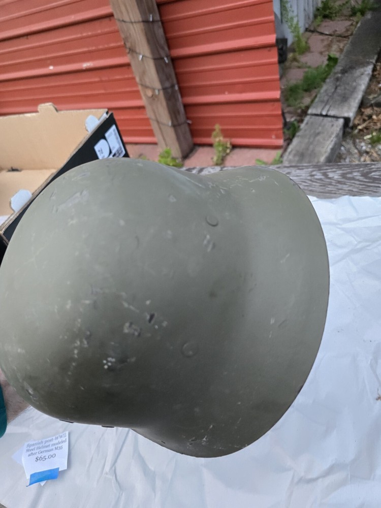 Spanish WWII Helmet based on German M35