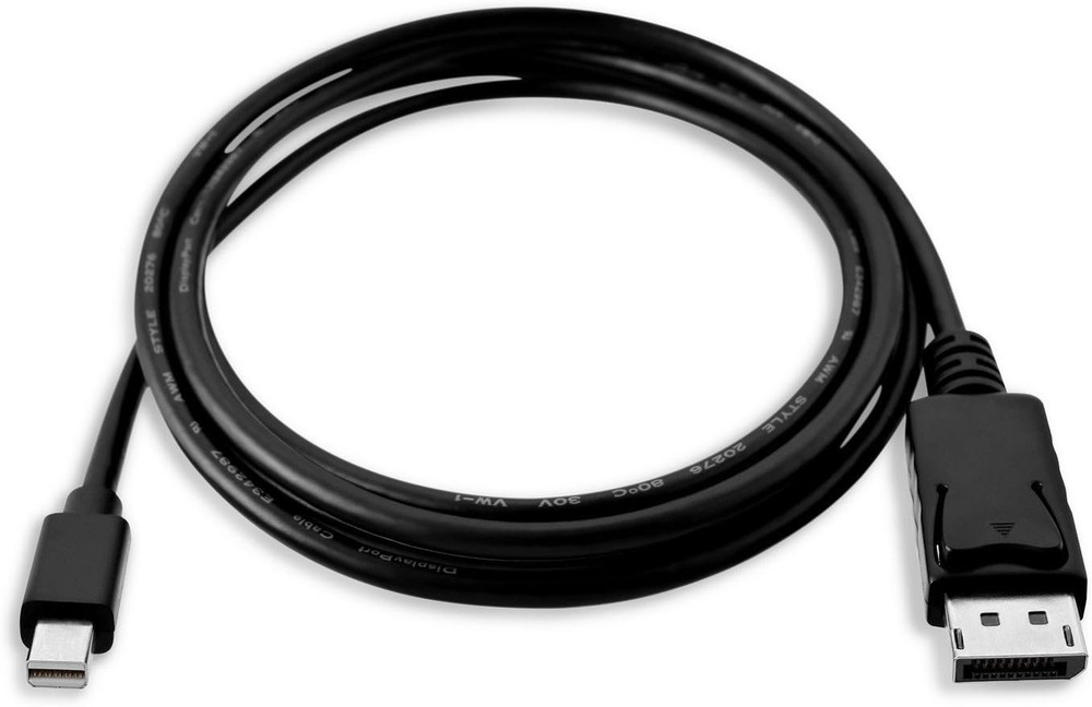 Mini DisplayPort to DisplayPort Cable 6ft