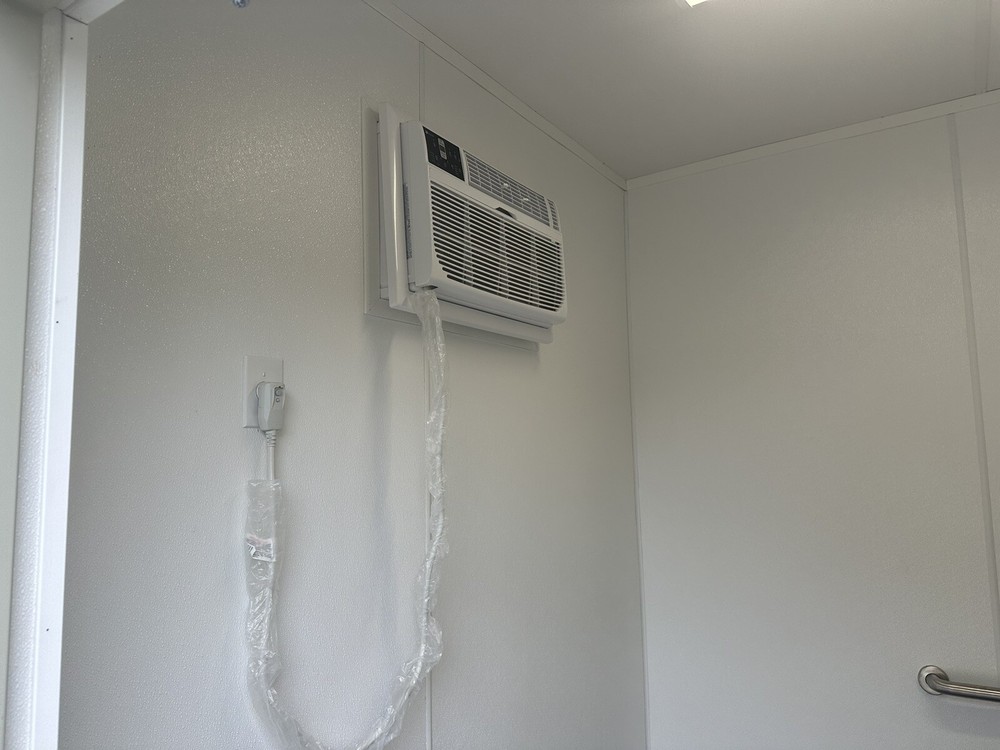 Restroom shipping container Conex Portable bathroom