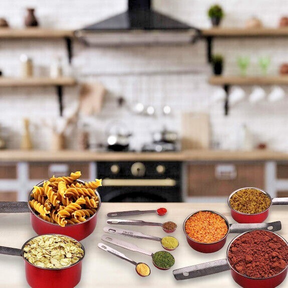 YBM Home 5-Piece Stainless Steel Stackable Measuring Spoons