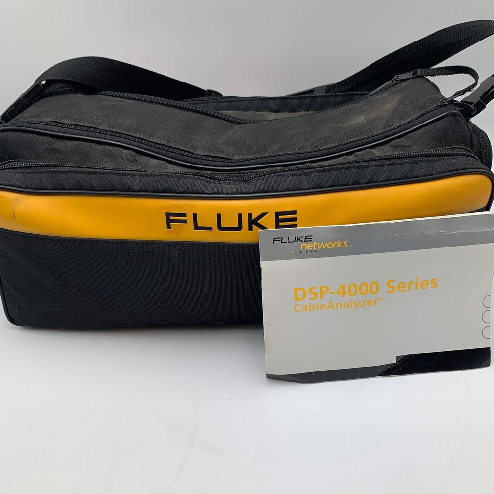 Fluke DSP-4000 Cable Analyzer & DSP-4000SR Smart Remote Bundle - Used *READ*