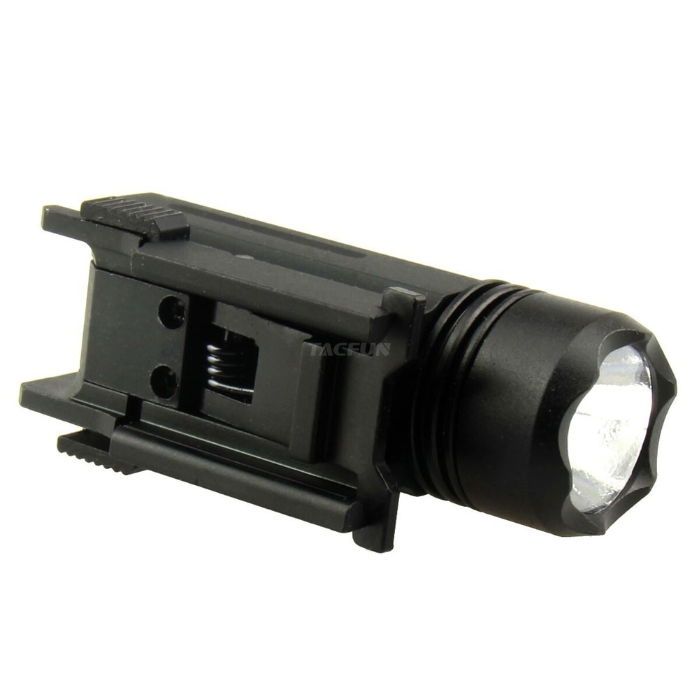 Tactical PSTL Compact Red Laser + QD Quick Release Flash Light Flashlight
