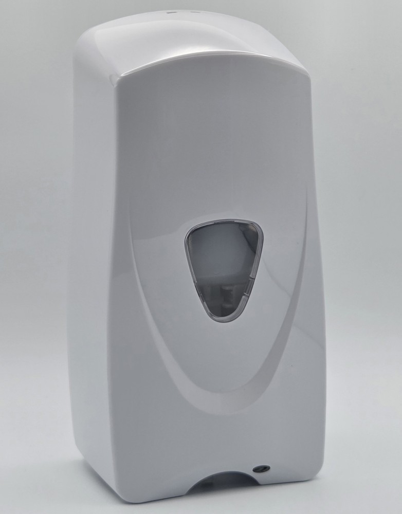 FOAM EEZE WHITE TOUCH FREE AUTOMATIC FOAM SOAP DISPENSER BULK REFILLABLE 9327