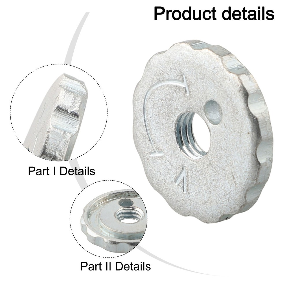 Secure Fit and Smooth Operation with Pressure Plate for Type 100 Angle Grinder