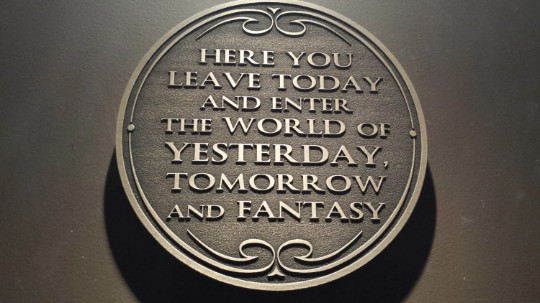 Disneyworld Entranceway Plaque