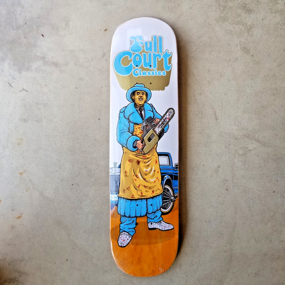Orange Stain Release Full Court Classics Hand Screened