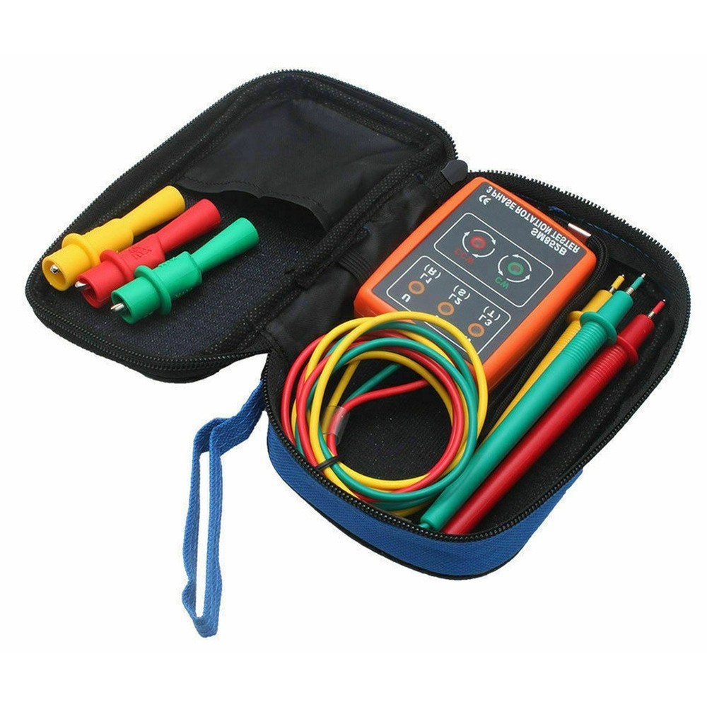 Efficient SM852B 3 Phase Sequ ence Tester for Phase Rotation Detection