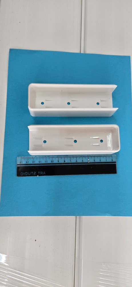 White Vinyl Rail Mount (single)