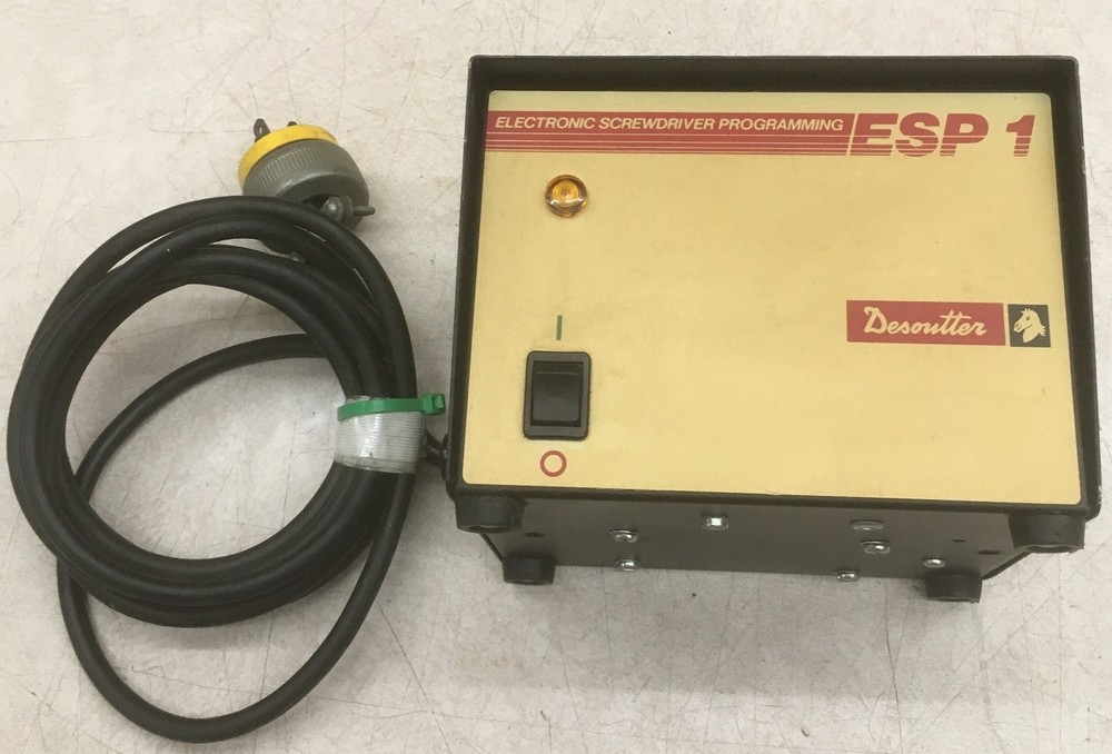 Desoutter Electronic Screwdriver Programming ESP1