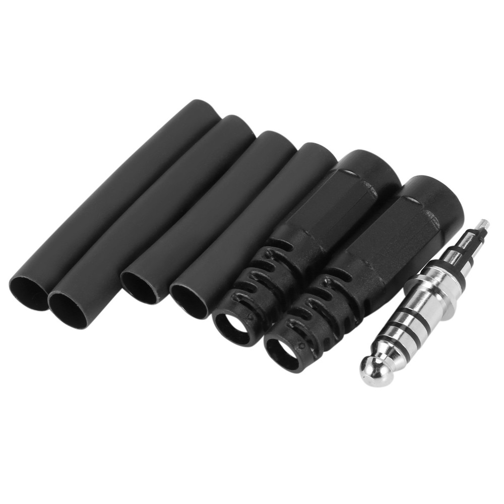 Replacement Helicopter Plug Headset Adapter U-174 / U Type A Solder for3998