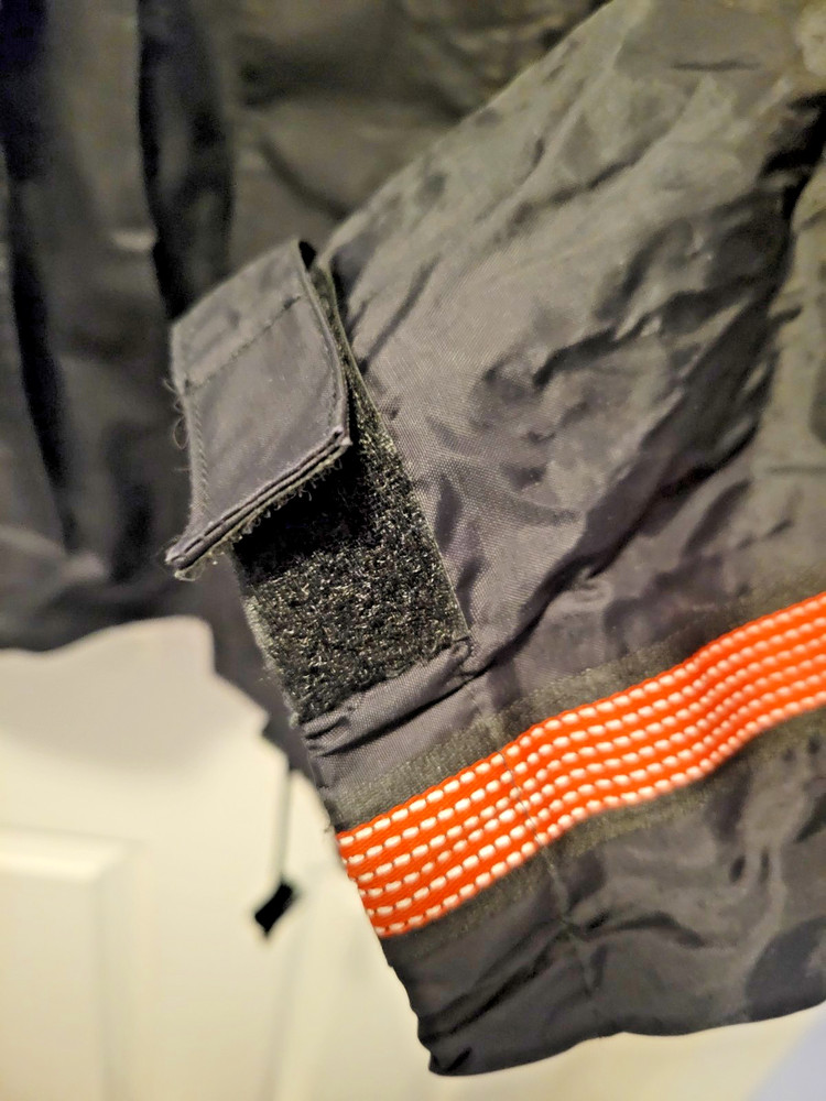 Genuine Harley-Davidson Rain Jacket XXL Oversized Reflective Distressed NICE