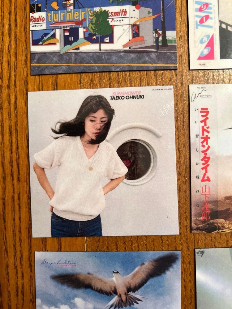 Japanese City Pop FRIDGE MAGNETS