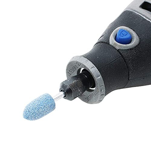 1/8" Shank Abrasive Mounted Stone Grinding Bits Sanding Drill Bit for Rotary