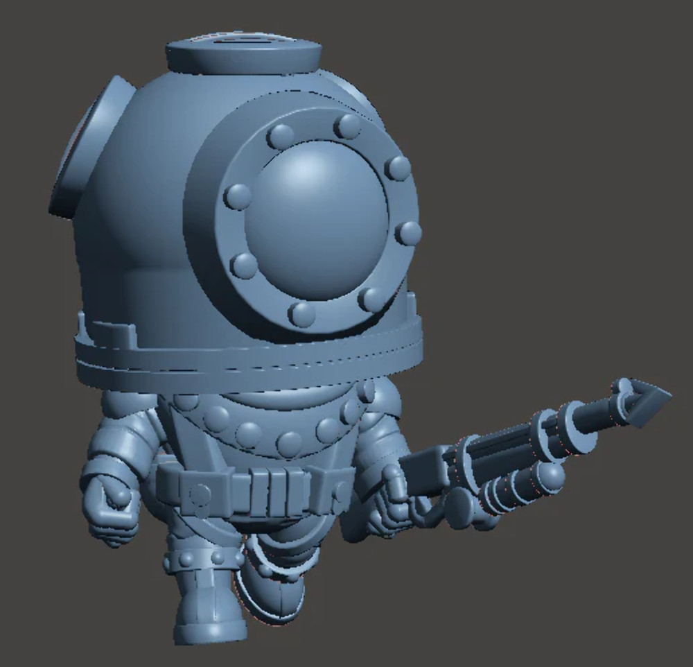Celia Miniatures - Diver