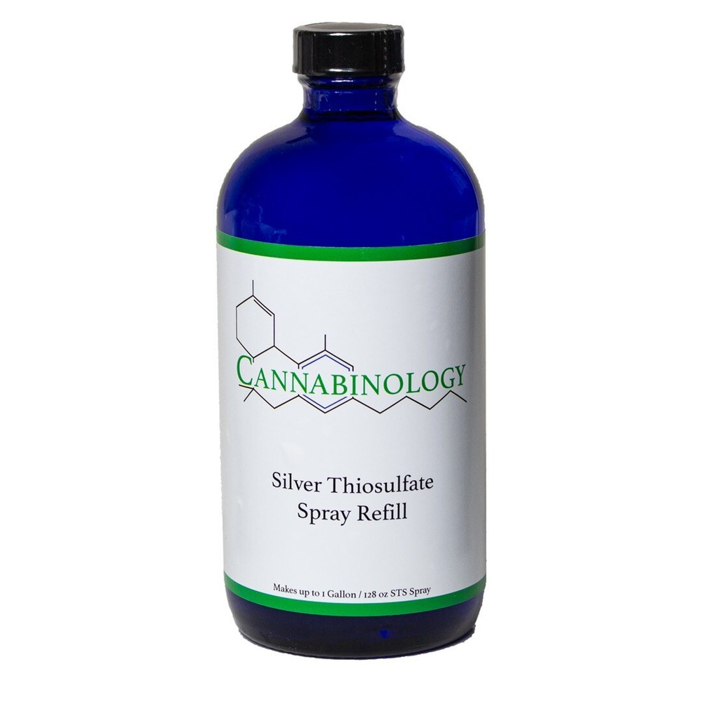 STS(Silver Thiosulfate) Solution, makes 1 Gallon feminized seed spray