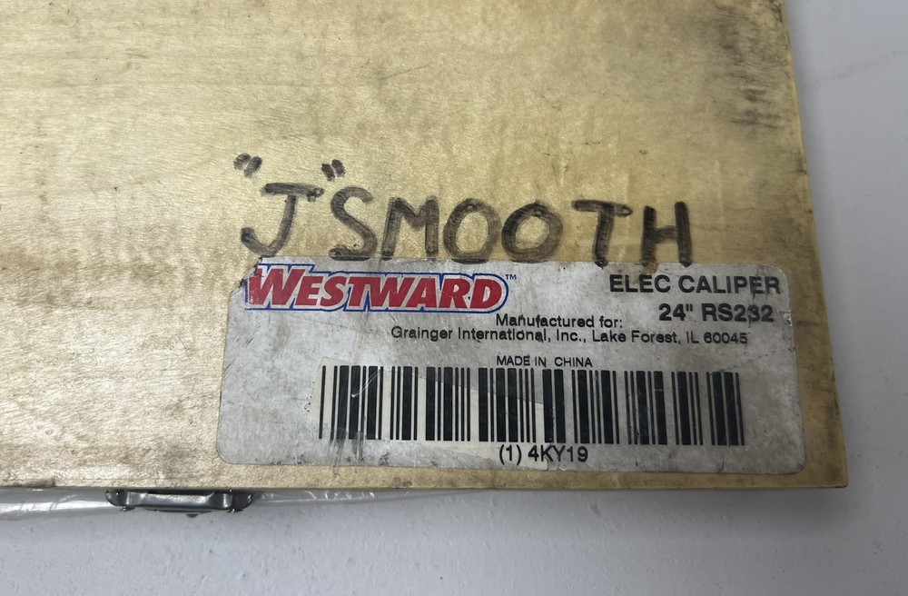 WESTWARD RS232 24" ELEC CALIPER WITH CASE