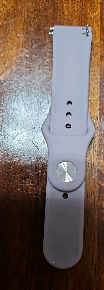 NEW Gray Spreckled Silicon Band L - For Fitbit Versa/Versa 2/Versa Lite