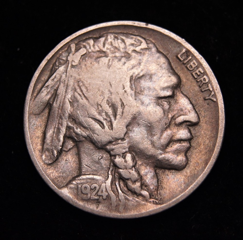 1924-D Buffalo Nickel  VF++