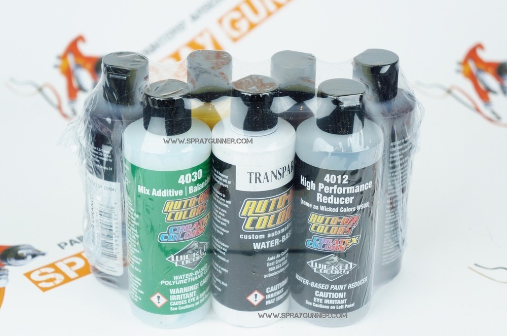 Createx candy2o colors Real Fire Set 4oz