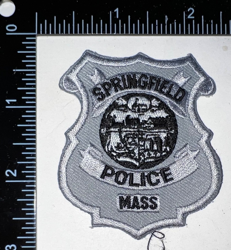 Springfield MA Massachusetts Police Department Patch