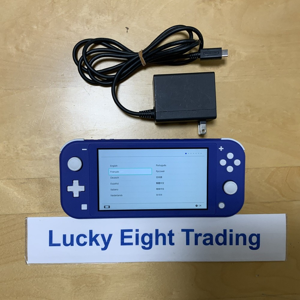 Nintendo Switch Lite Blue Box Console Charger [BOX]