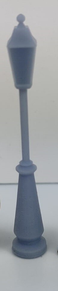 3D Street Light, 1/72 Scale