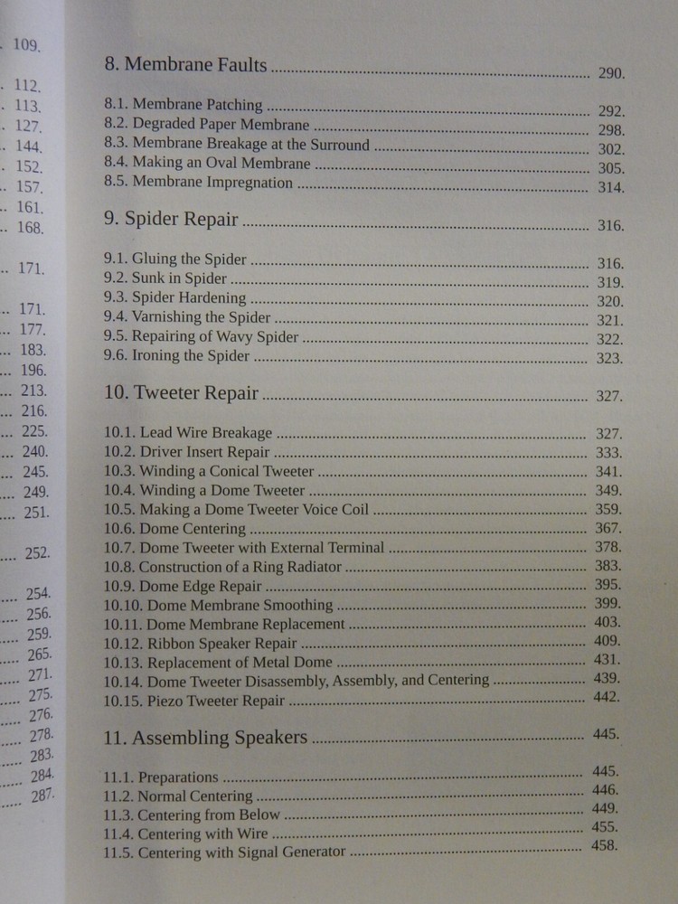 Loudspeaker Repair handbook