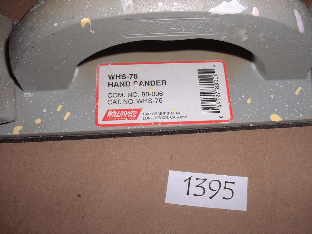 WalBoard WHS-76 Plastic Drywall Hand Sander