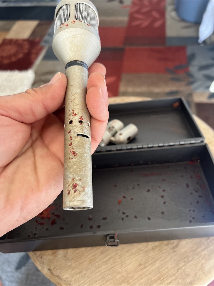 Vintage Shure SM54 dynamic cardioid microphone - Untested