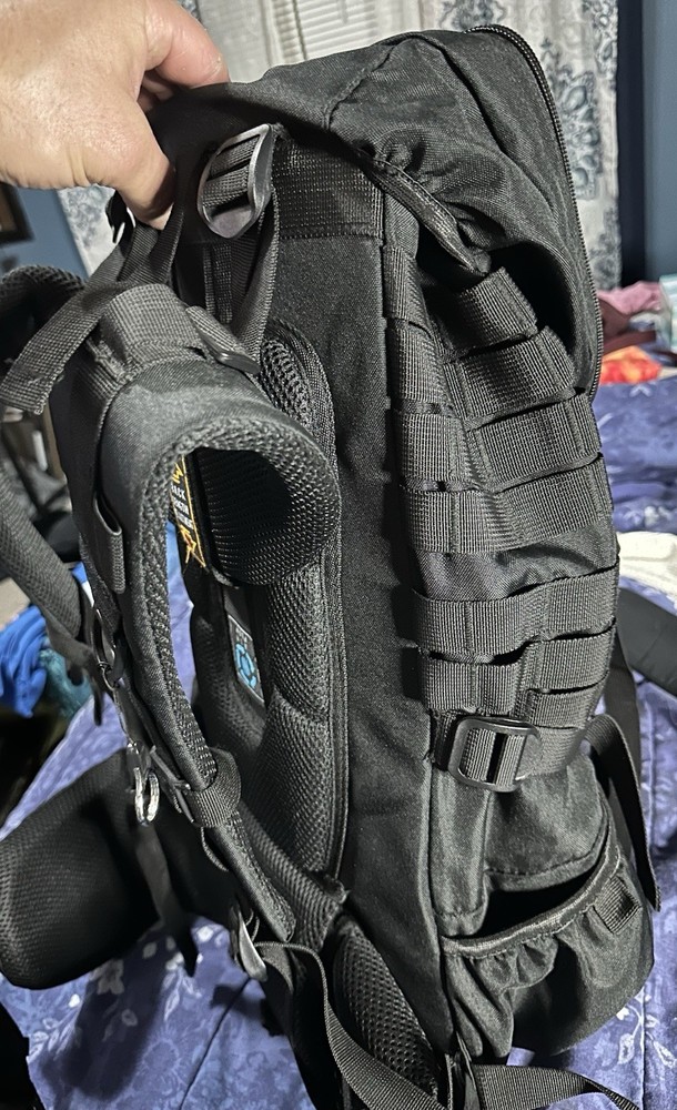 “Fieldline Tactical Delta 65L Internal Frame Backpack MOLLE System Black NEW”