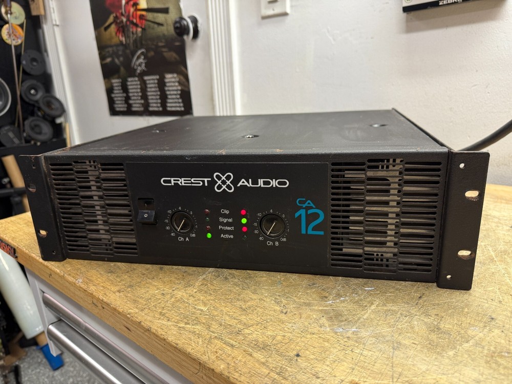 CREST AUDIO CA12 Power Amplifier