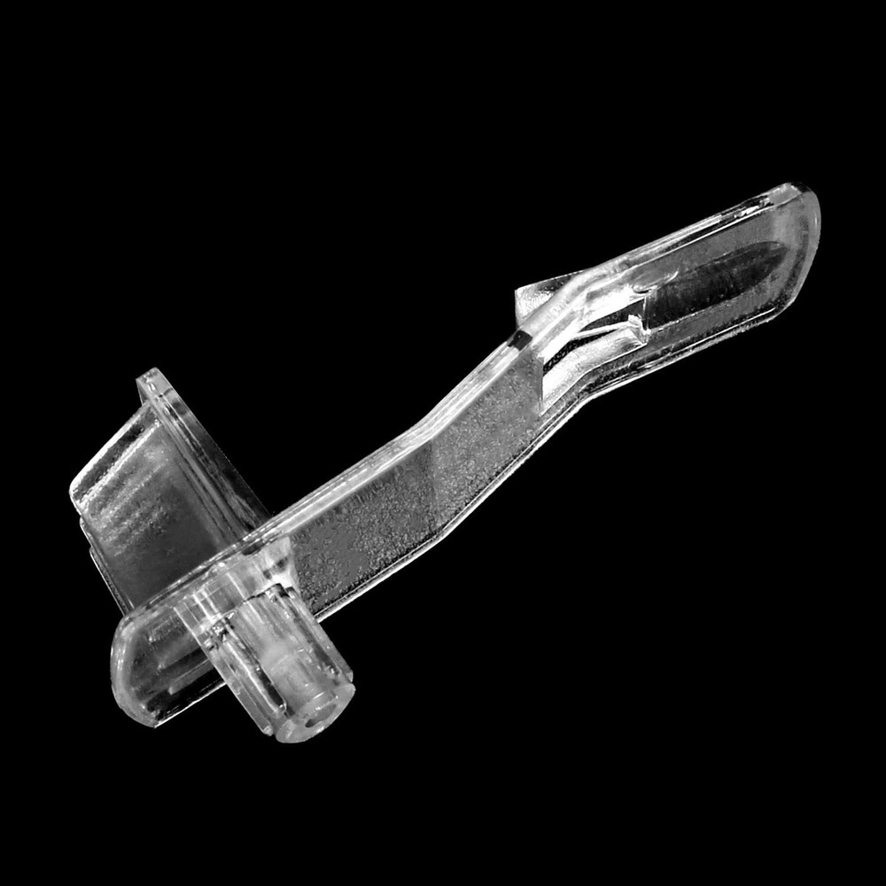 Shelf Support Peg 20PCS Clear Plastic Locking Shelf Support Pin Clips Cabine