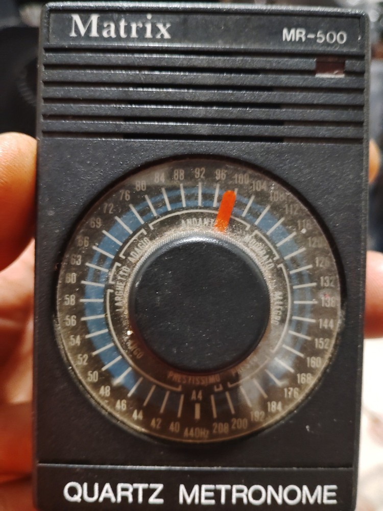 Matrix MR-500 Quartz Metronome (tested working)